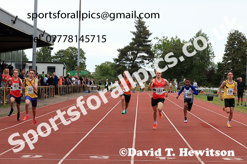 The 100 metres, 2025 NEGP No 3, Monkton. Photo: David T. Hewitson/Sports for All Pics